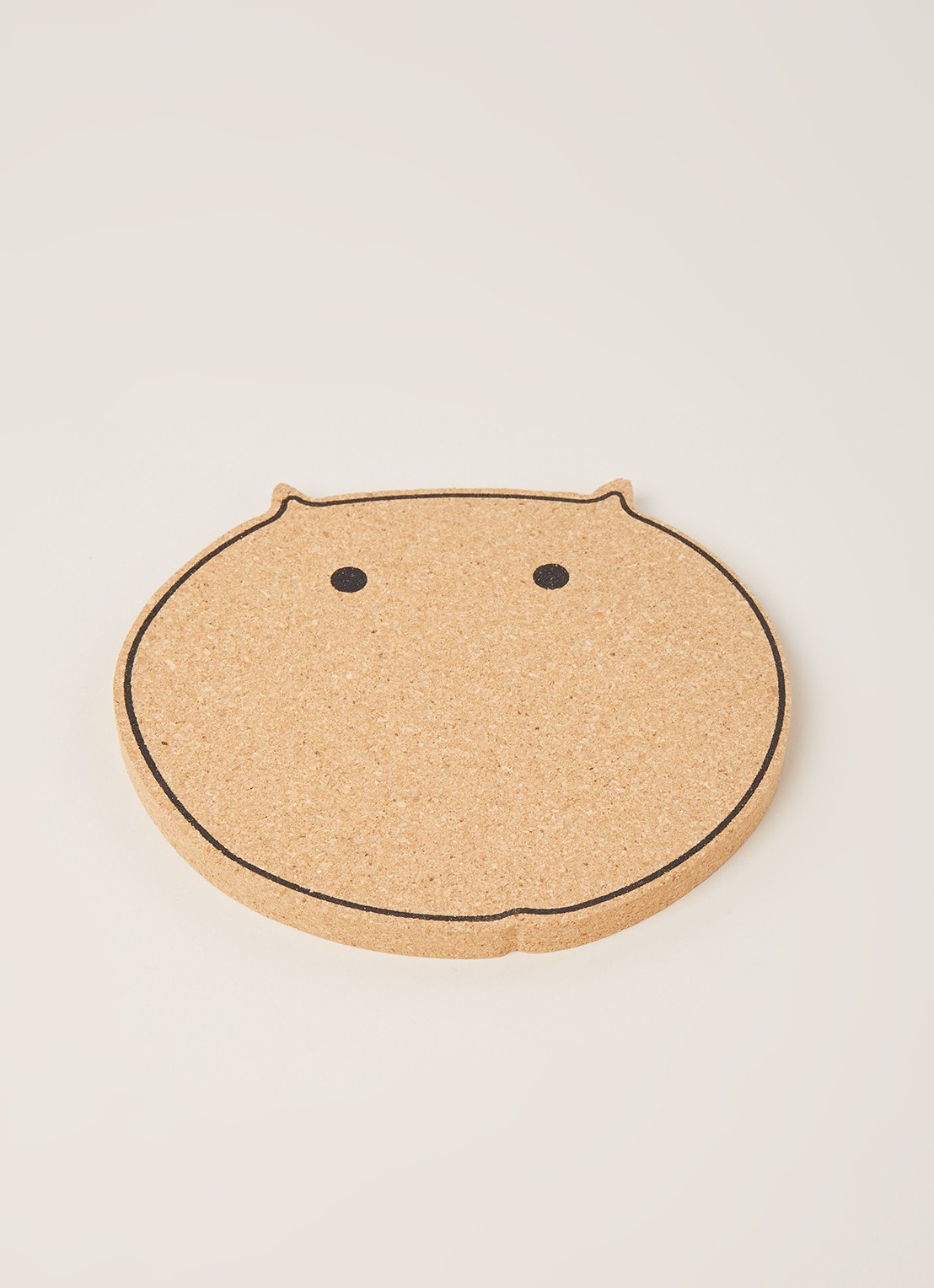 Point-Virgule Kat panonderzetter - voorkant 2 beige