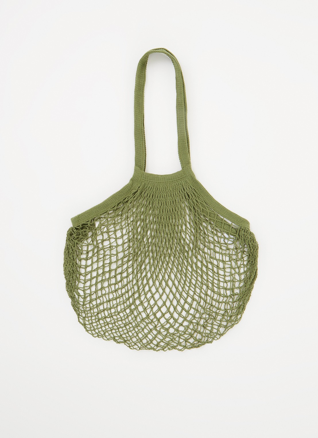Point-Virgule Parijs nettas 40 x 70 cm  - voorkant mosgroen