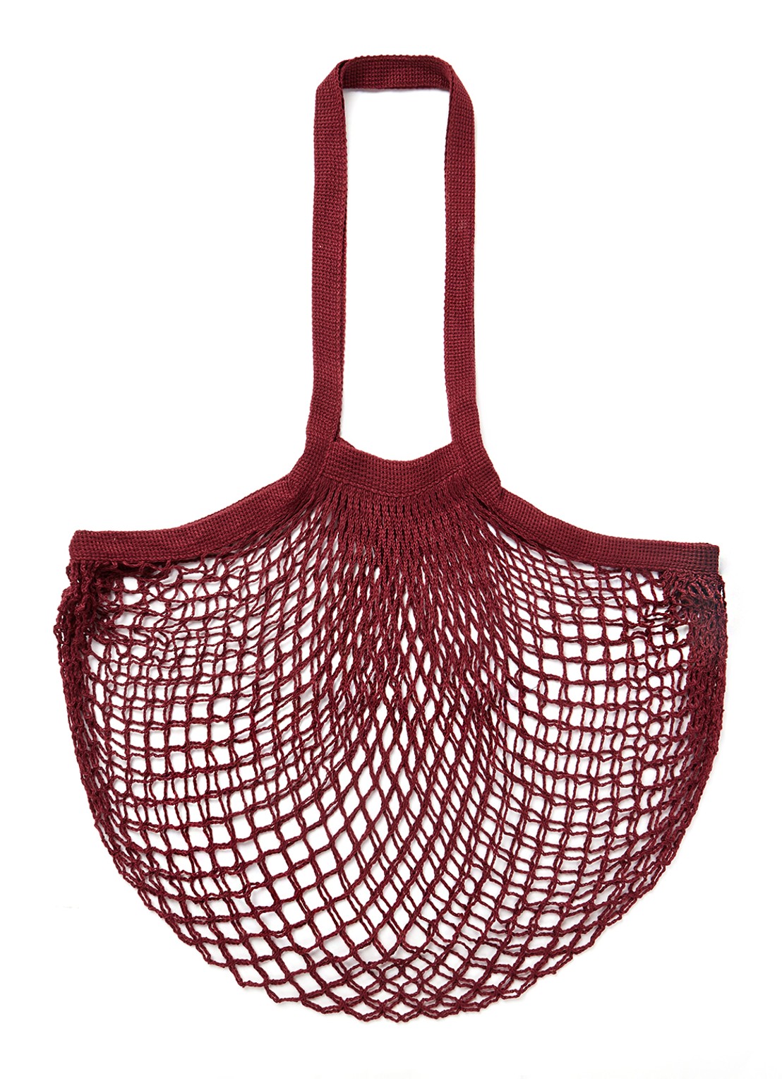 Point-Virgule Parijse nettas 40 x 70 cm - voorkant aubergine