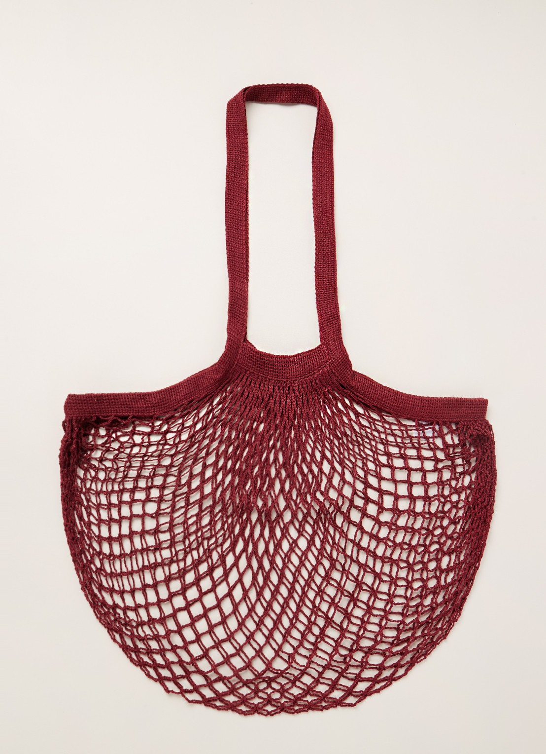 Point-Virgule Parijse nettas 40 x 70 cm - voorkant 2 aubergine