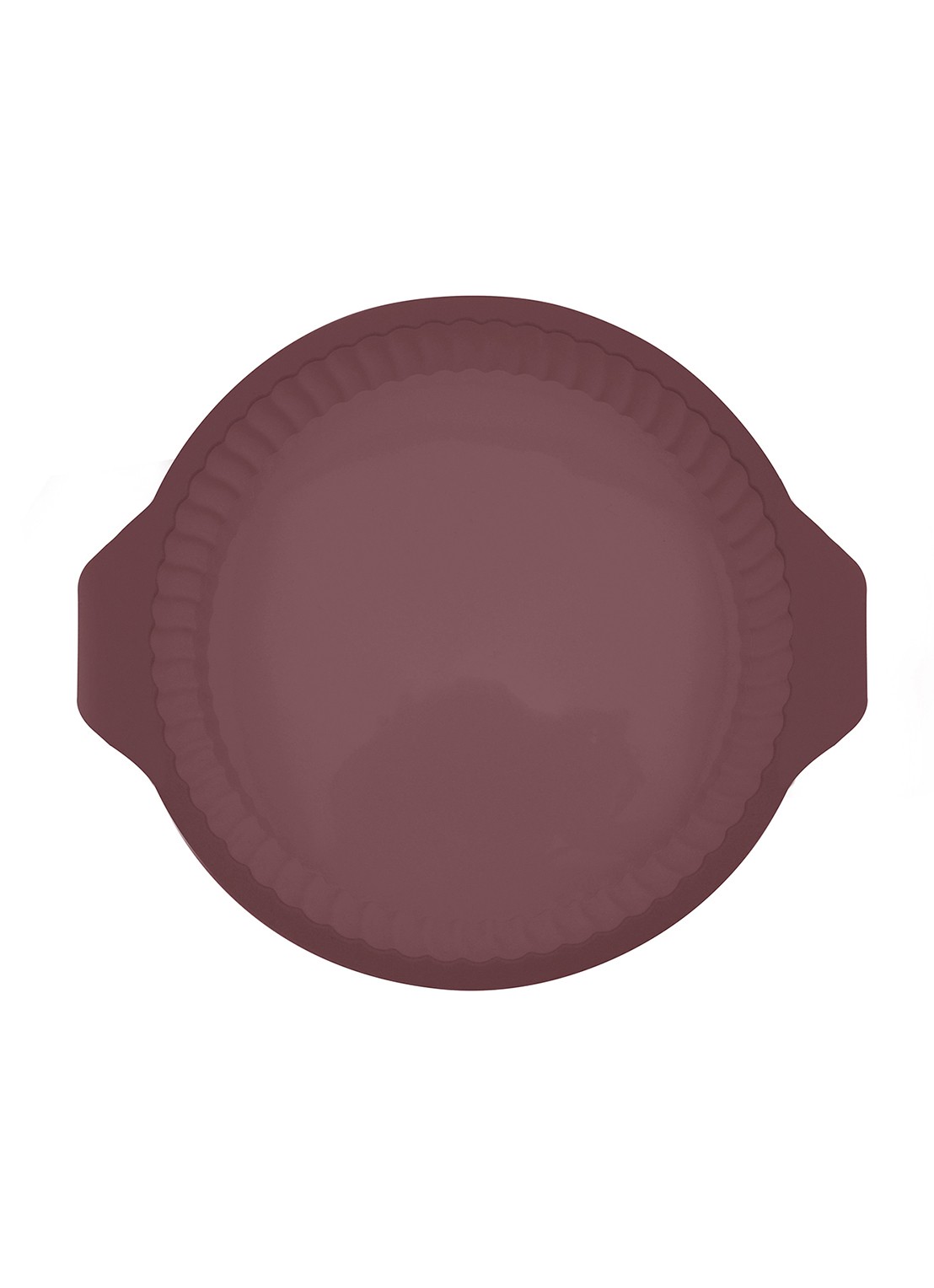 Point-Virgule Siliconen quichevorm 24 cm - voorkant 3 bruin