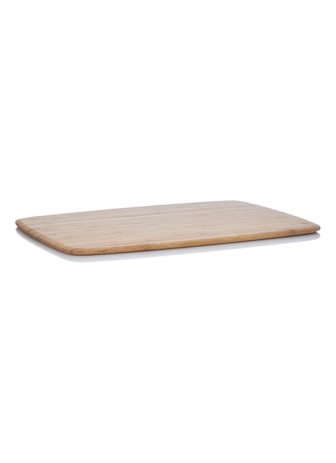 Point-Virgule Snijplank van bamboe 35 x 25 cm - voorkant bruin