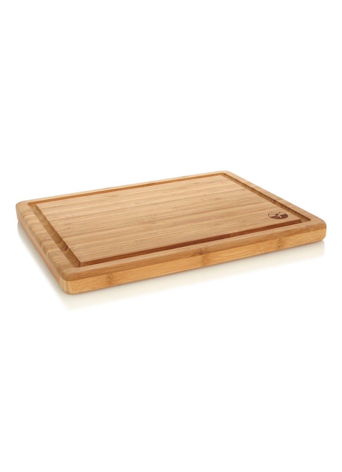 Point-Virgule Snijplank van bamboe 40 x 30 cm - voorkant lichtbruin