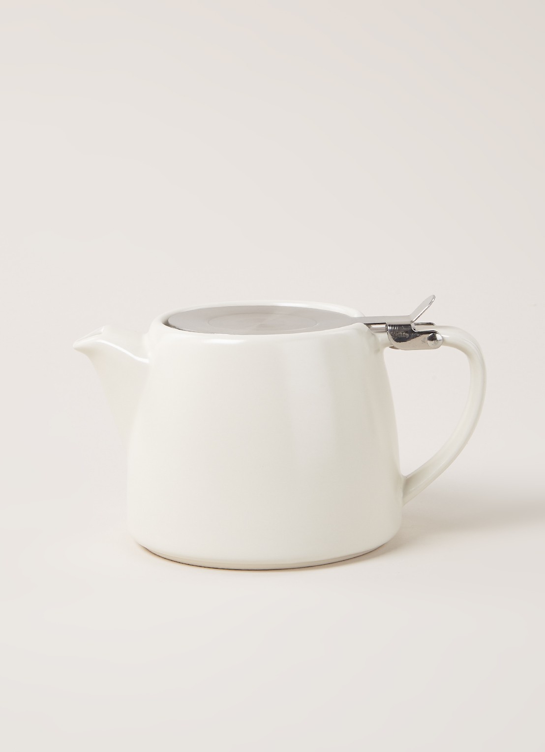 Point-Virgule Theepot met theezeef 50 cl - voorkant 2 gebroken wit