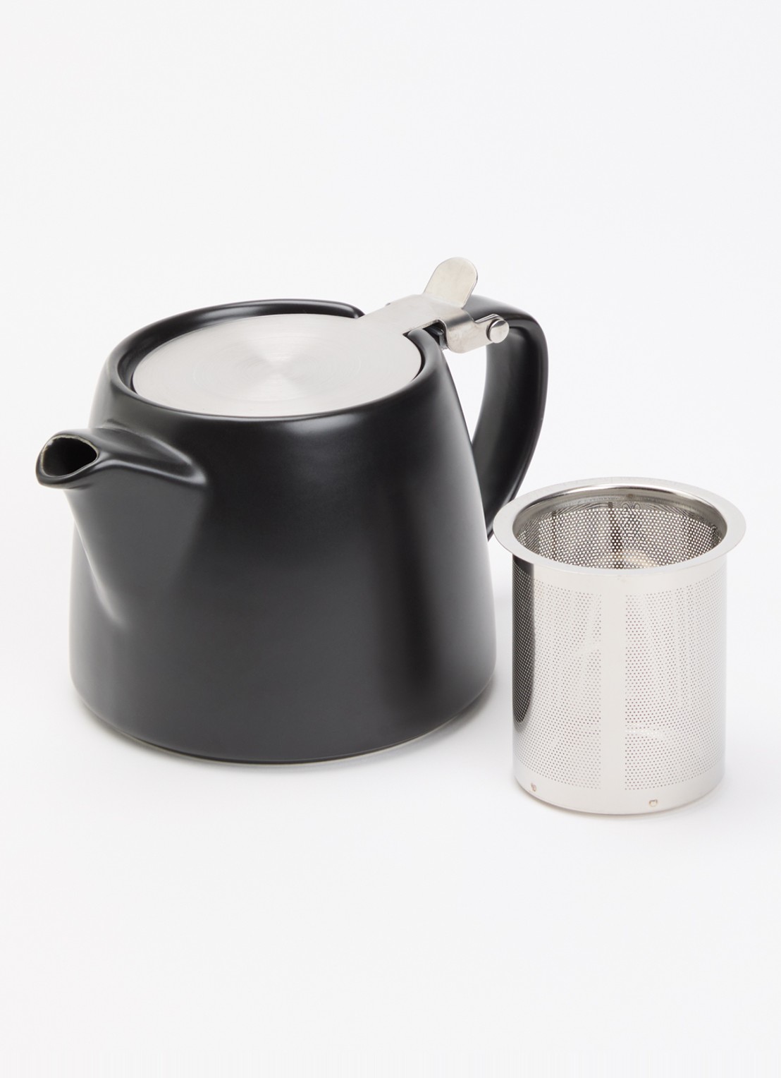 Point-Virgule Theepot met theezeef 50 cl - voorkant 2 zwart