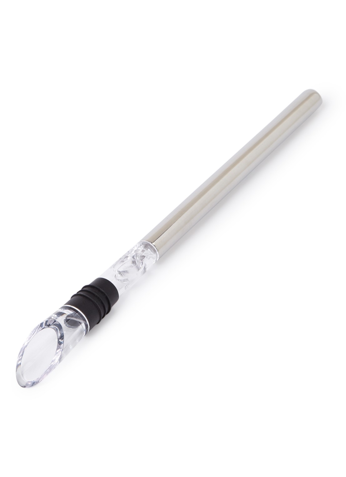 Point-Virgule Wijnkoeler 32 cm - voorkant zilver