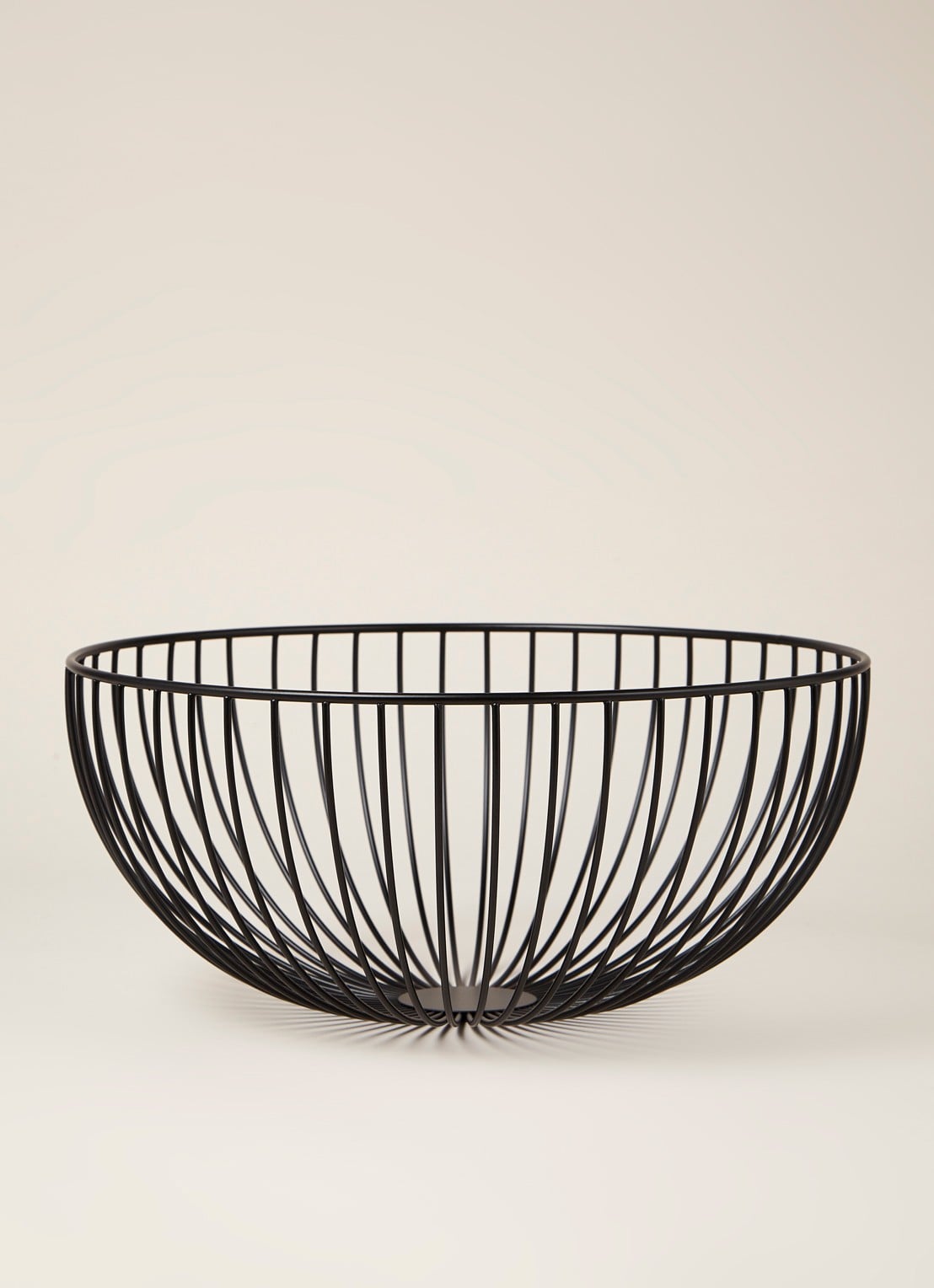 Point-Virgule Wire mand 30 cm - voorkant 3 zwart