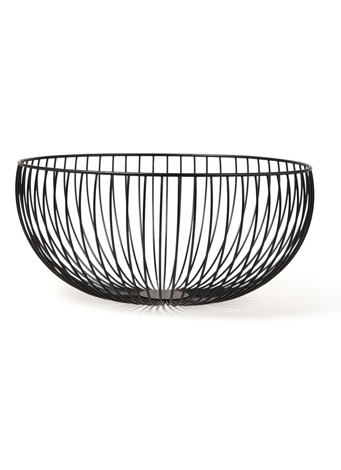 Point-Virgule Wire mand 35 cm - voorkant 2 zwart