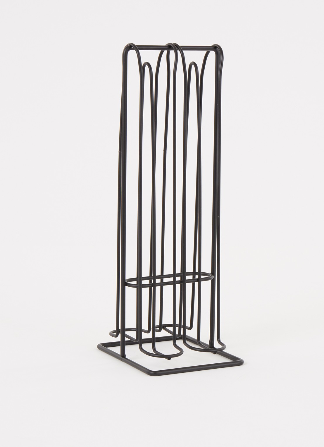 Point-Virgule Wire Nespresso koffiecapsulehouder - voorkant 2 zwart
