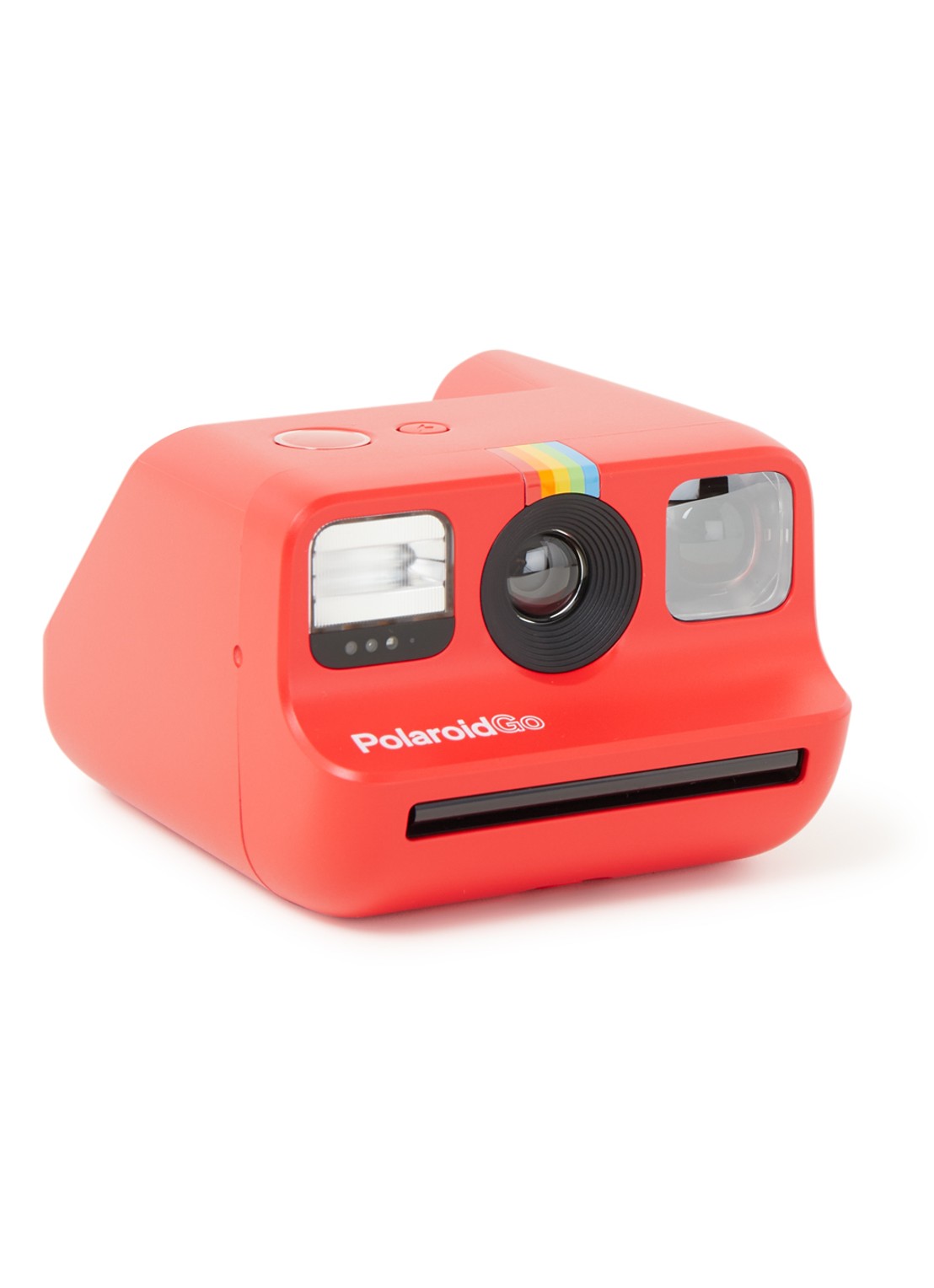 Polaroid Go instant fotocamera - voorkant steenrood