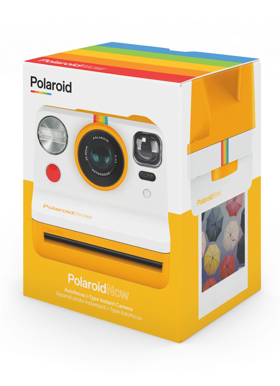Polaroid Now instant fotocamera - detail 5 geel