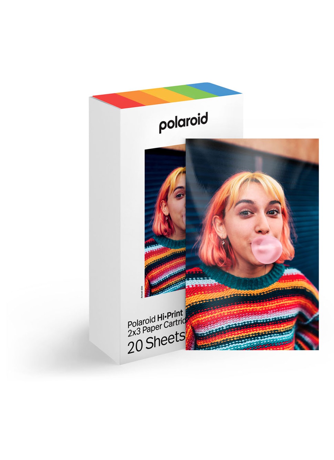 Polaroid Polaroid Hi·print 2x3 fotopapier set van 20 fotovellen - voorkant 2 wit