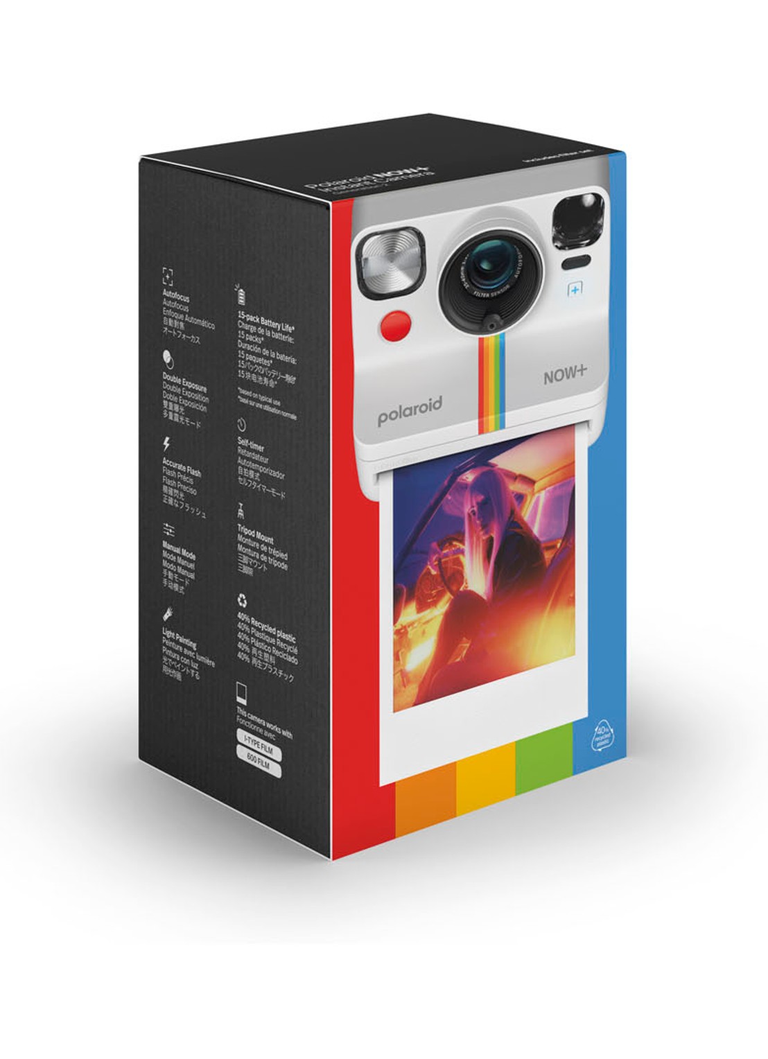 Polaroid Polaroid Now+ Generation 2 Instant fotocamera - detail 4 wit