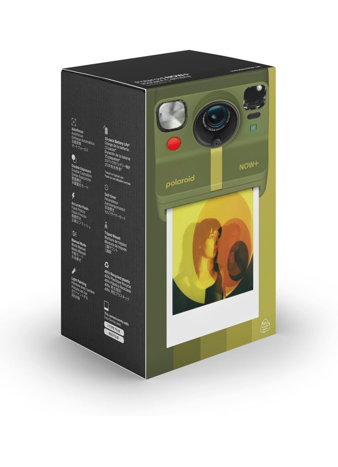 Polaroid Polaroid Now+ Generation 2 Instant fotocamera - detail 4 mosgroen