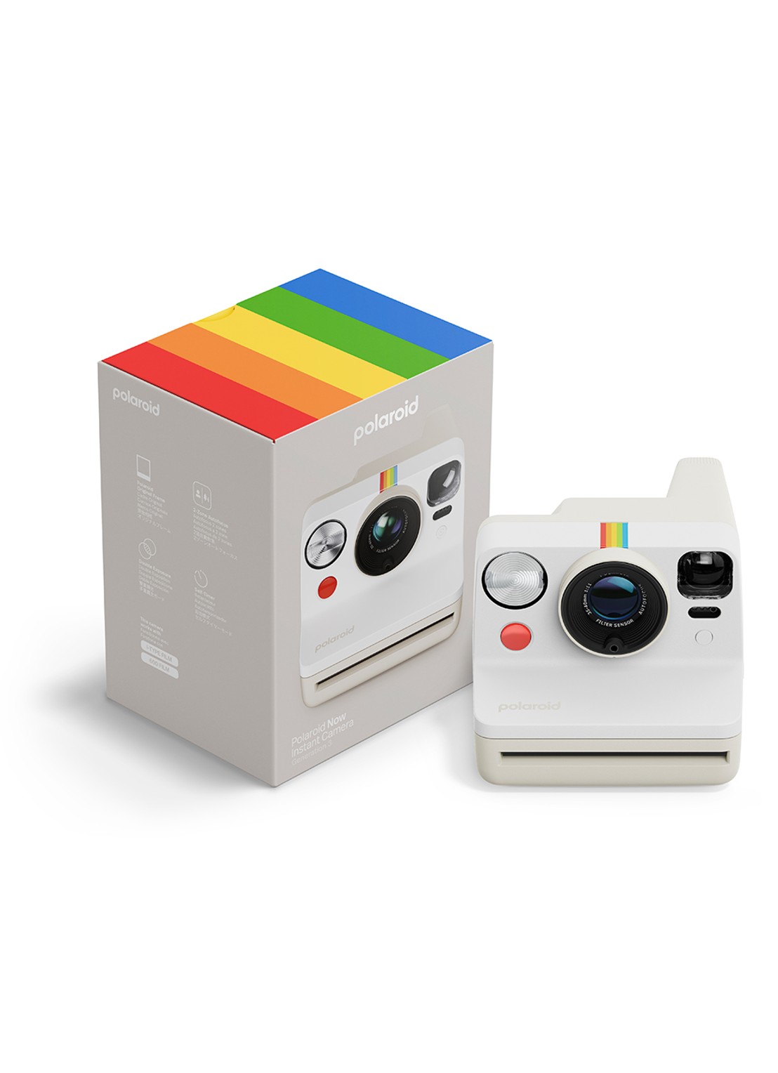 Polaroid Polaroid Now Instant Generation 3 fotocamera - detail 4 gebroken wit
