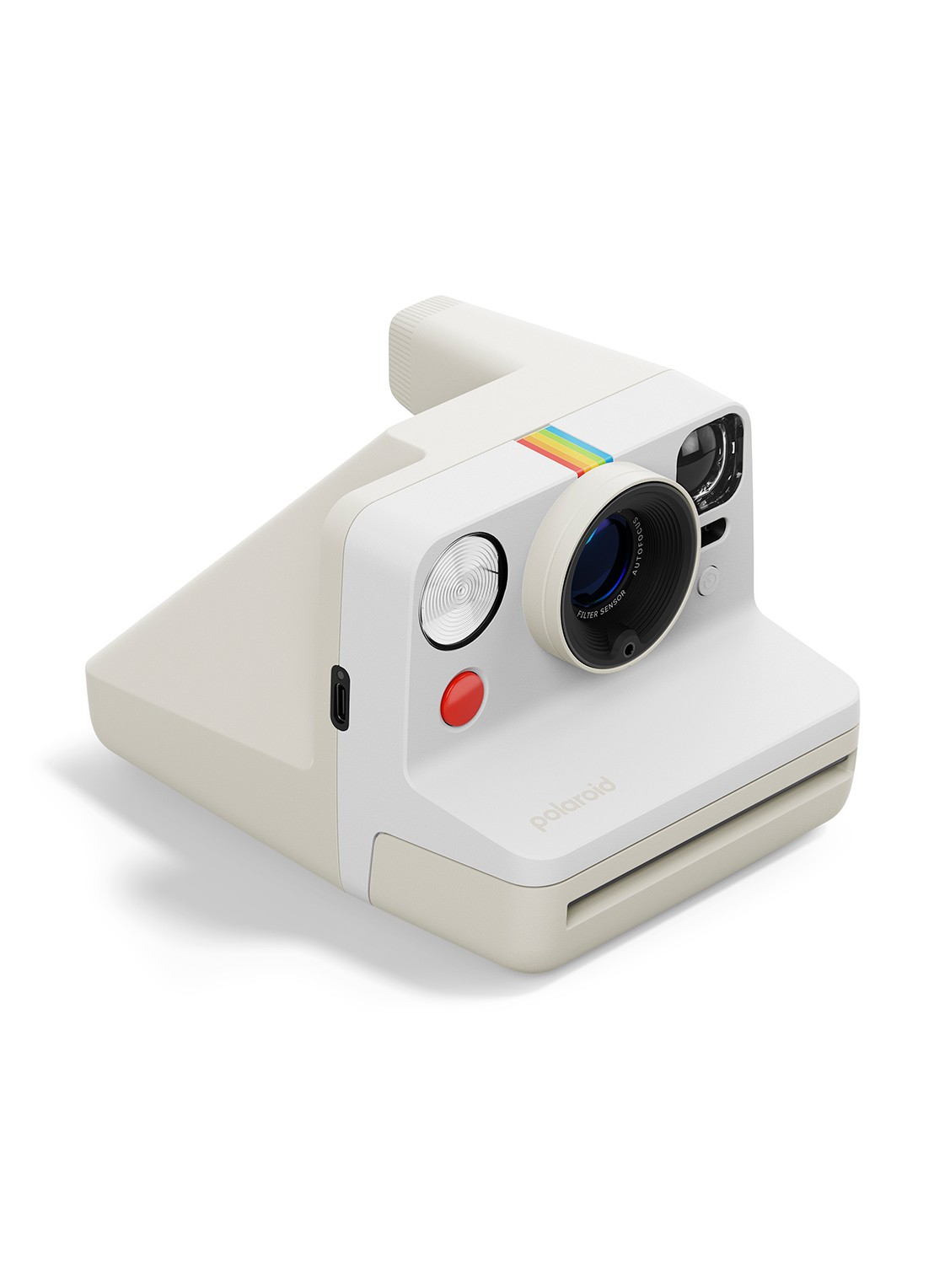 Polaroid Polaroid Now Instant Generation 3 fotocamera - voorkant 3 gebroken wit