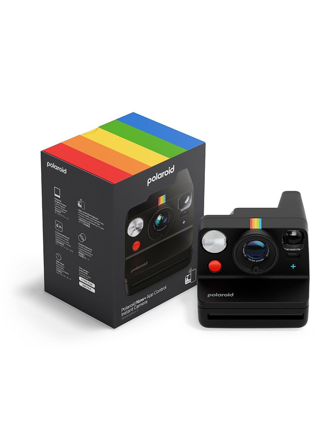 Polaroid Polaroid Now+ Instant Generation 3 fotocamera - detail 2 zwart