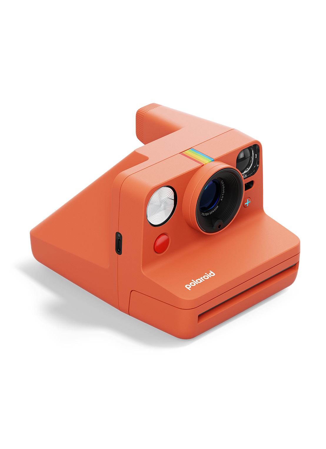 Polaroid Polaroid Now+ Instant Generation 3 fotocamera - voorkant 3 oranjerood