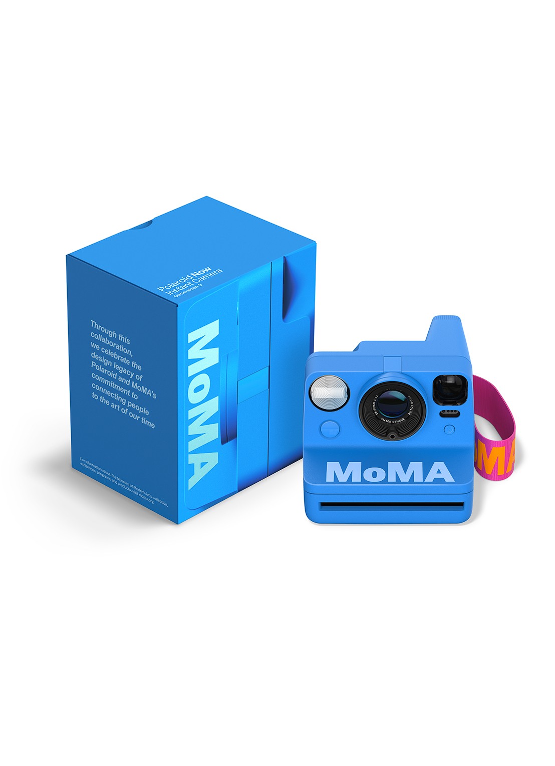 Polaroid Polaroid Now Instant Generation 3 MoMa Edition fotocamera - detail 2 blauw
