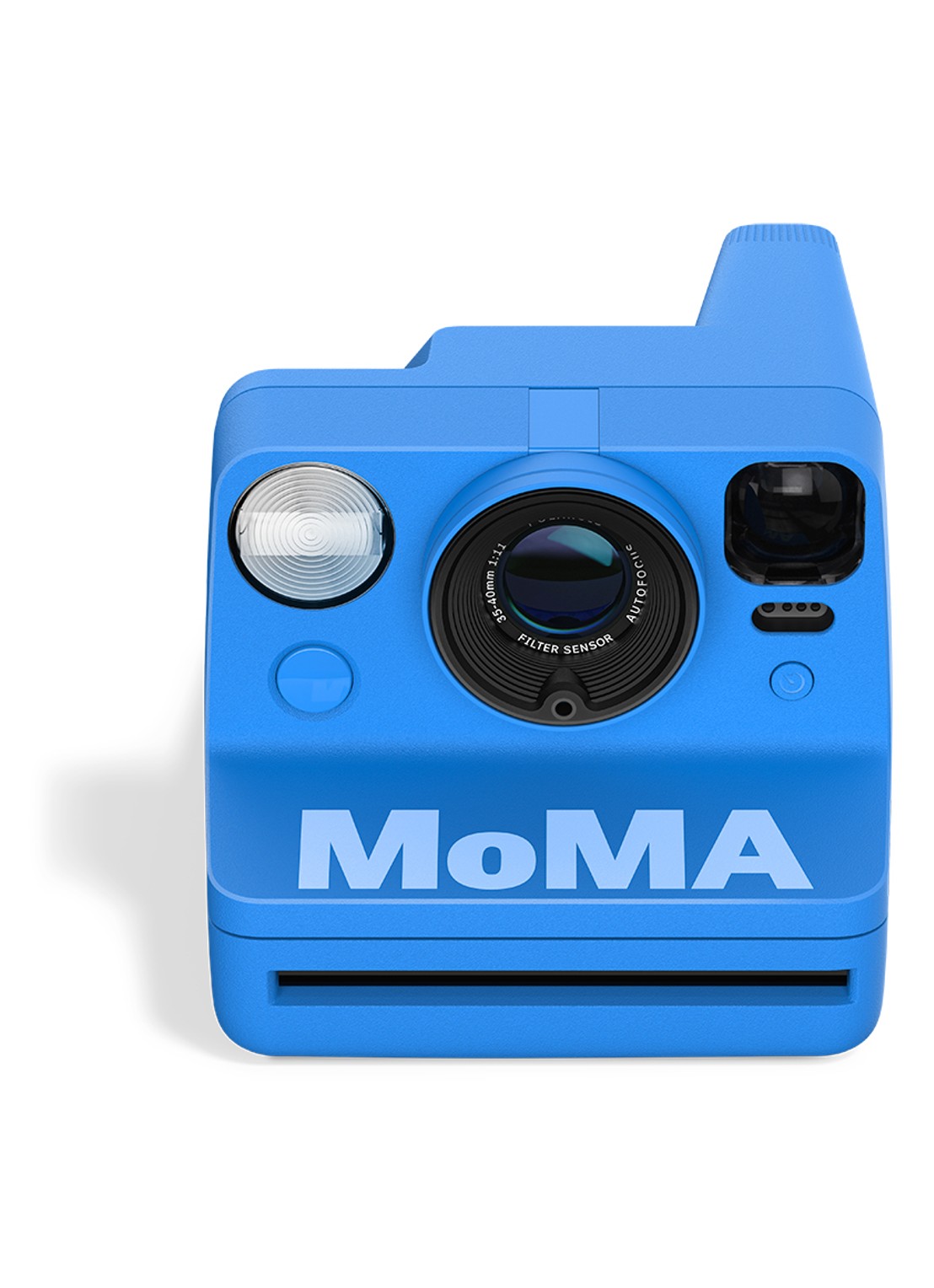 Polaroid Polaroid Now Instant Generation 3 MoMa Edition fotocamera - voorkant 3 blauw