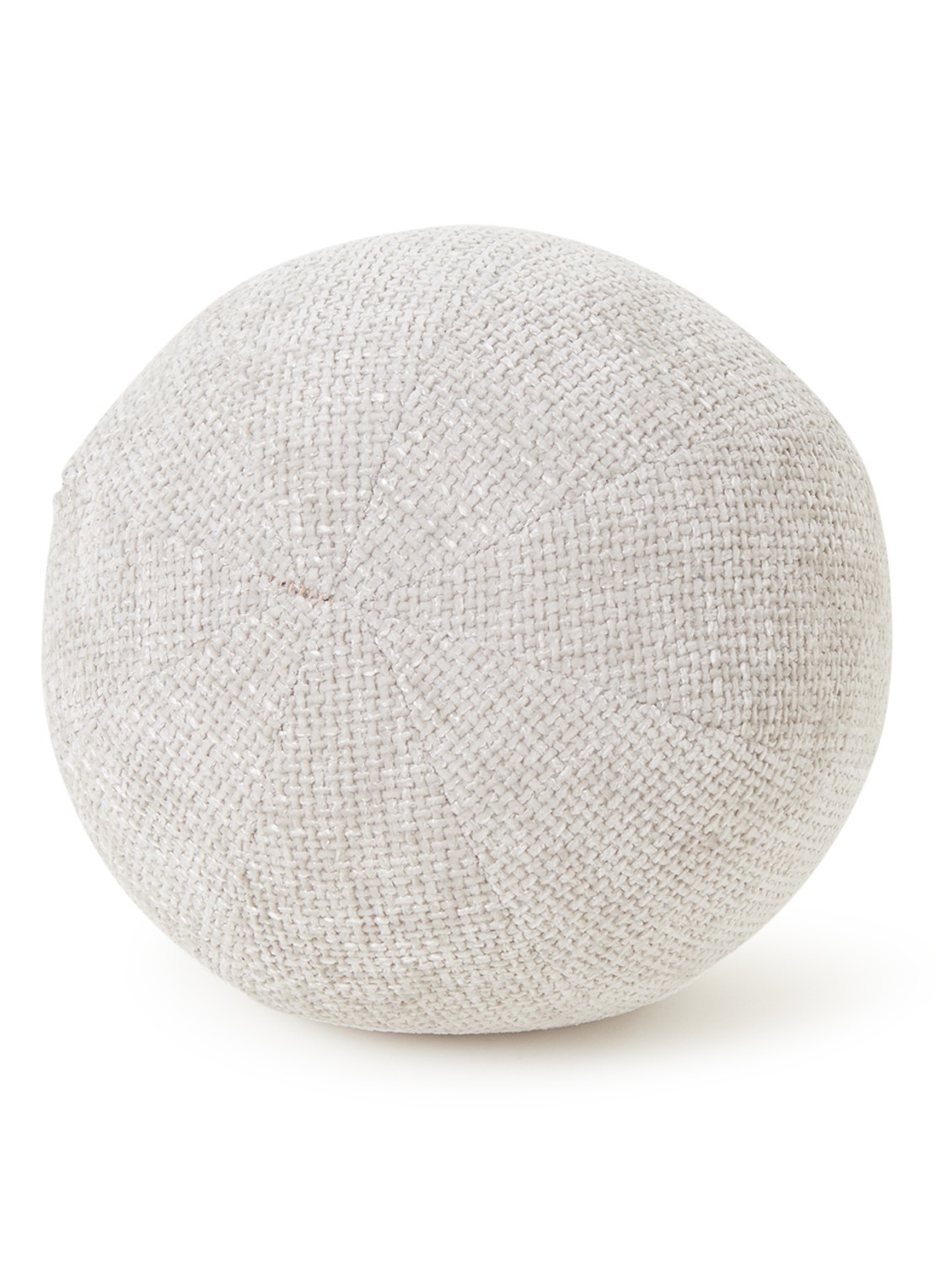 POLSPOTTEN Ball sierkussen S Ø30 cm - voorkant lichtgrijs