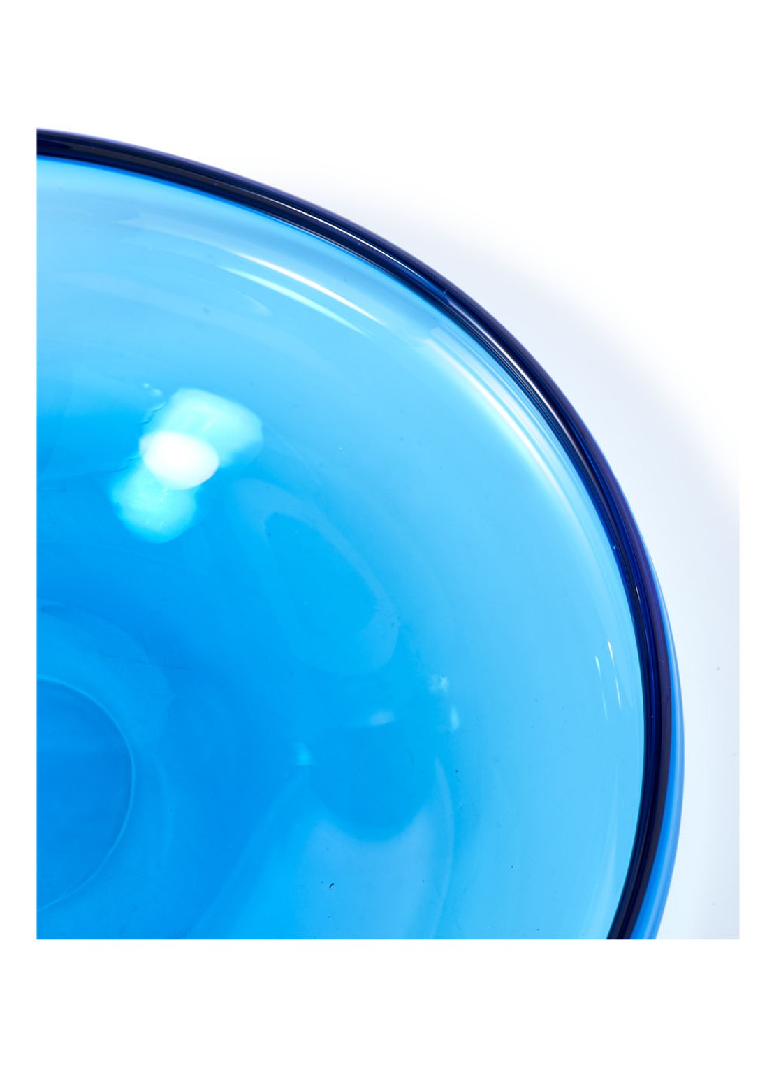 POLSPOTTEN Clear Blue Eye schaal S 30 cm - detail blauw