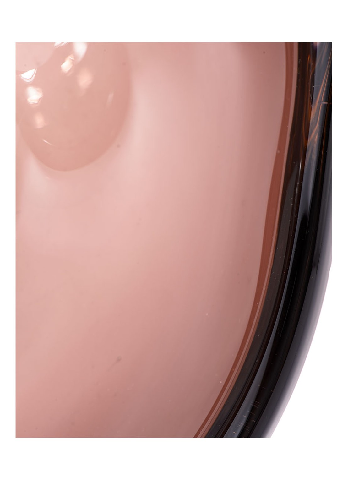 POLSPOTTEN Clear Brown Eye schaal L 46 cm - detail 2 bruin
