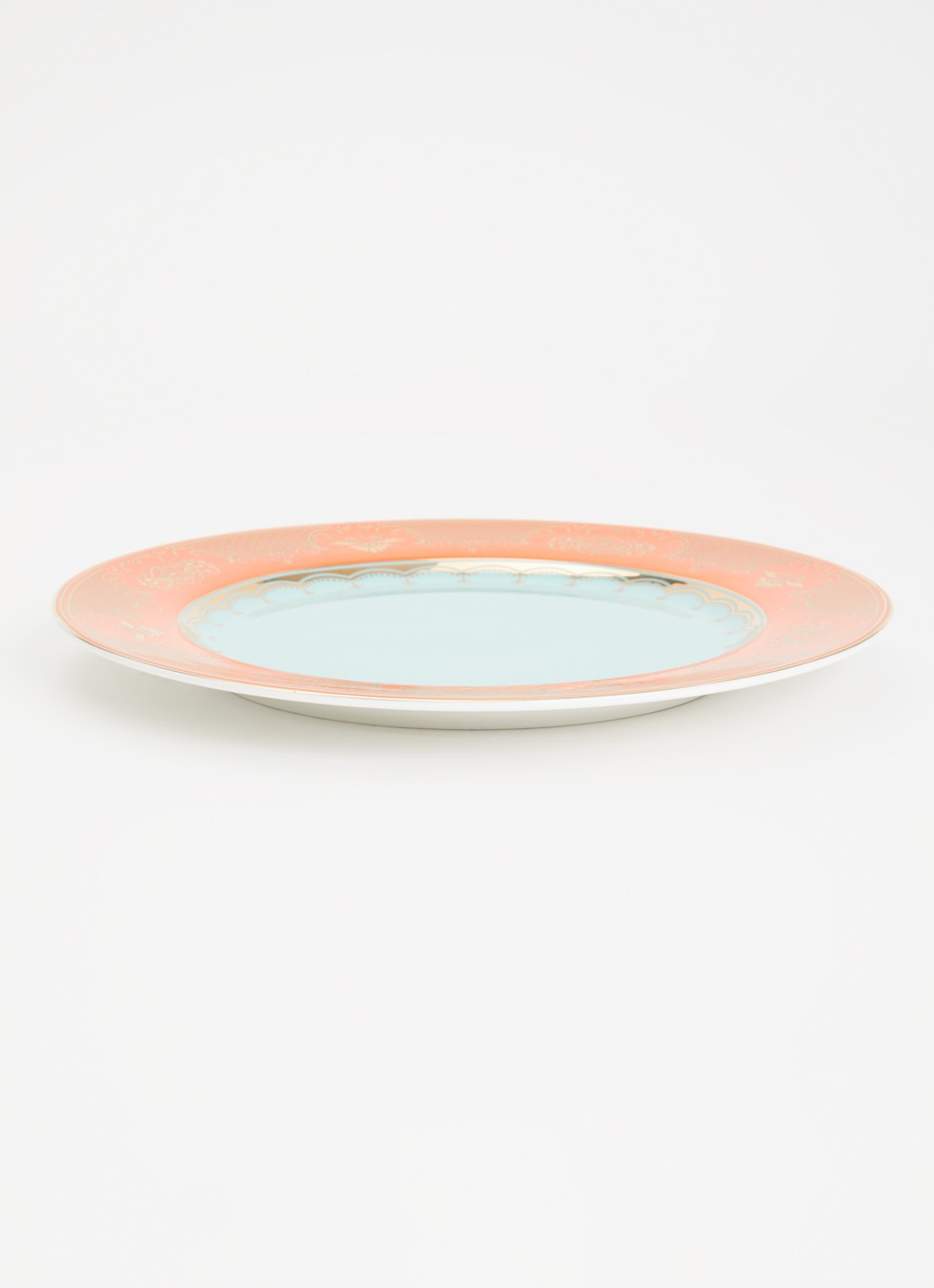 POLSPOTTEN Grandpa dinerbord set van 4  - voorkant 2 multicolor