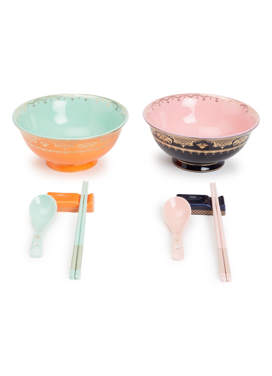 POLSPOTTEN Grandpa ramenset 2-delig  - voorkant multicolor