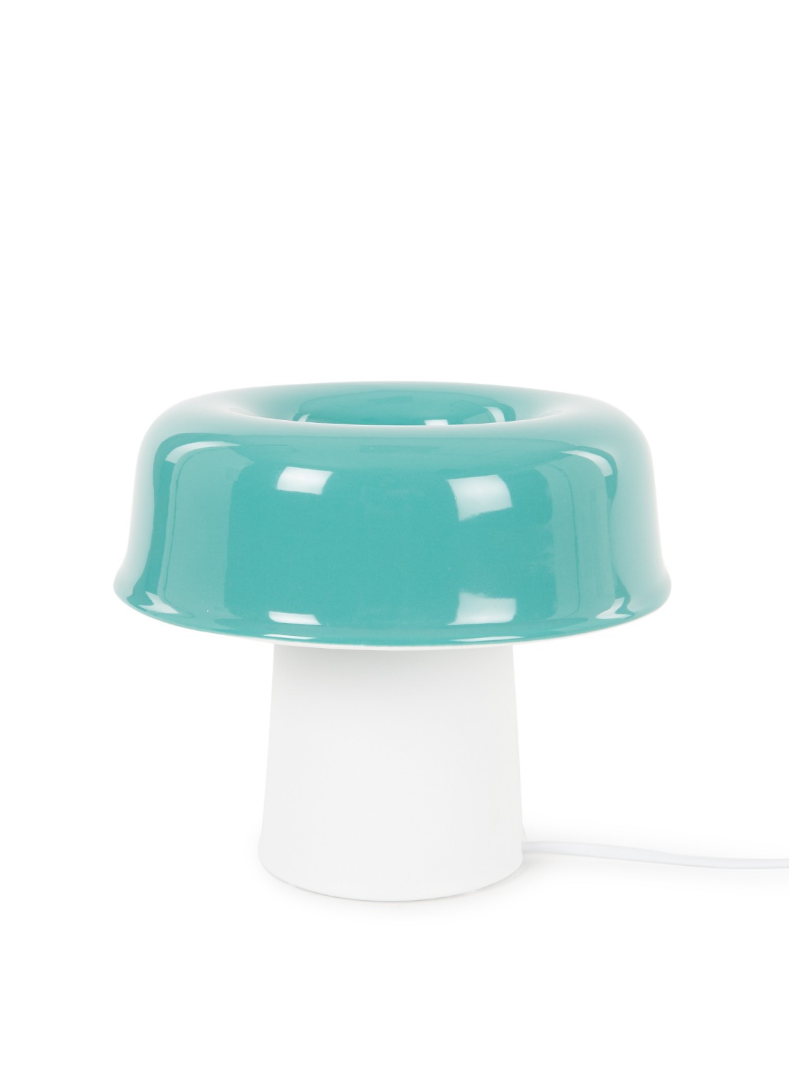 POLSPOTTEN Neox tafellamp  Ø21,3 cm  - voorkant zeegroen