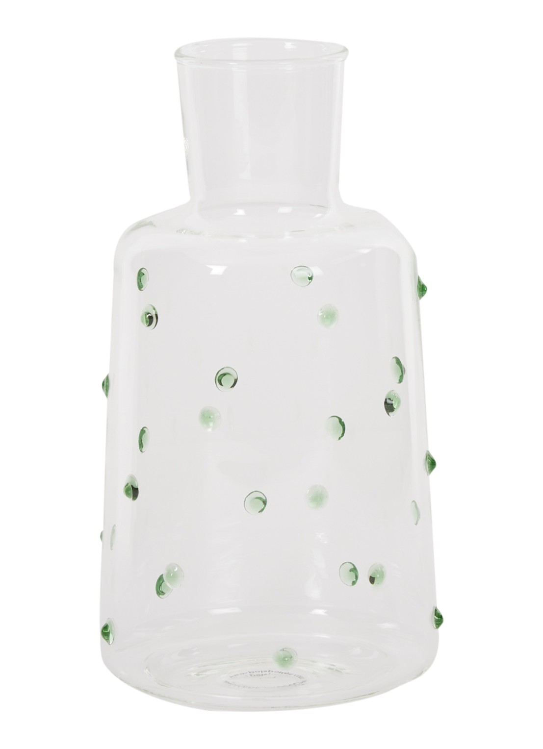 POLSPOTTEN Nob karaf 1,5 liter - voorkant olijfgroen