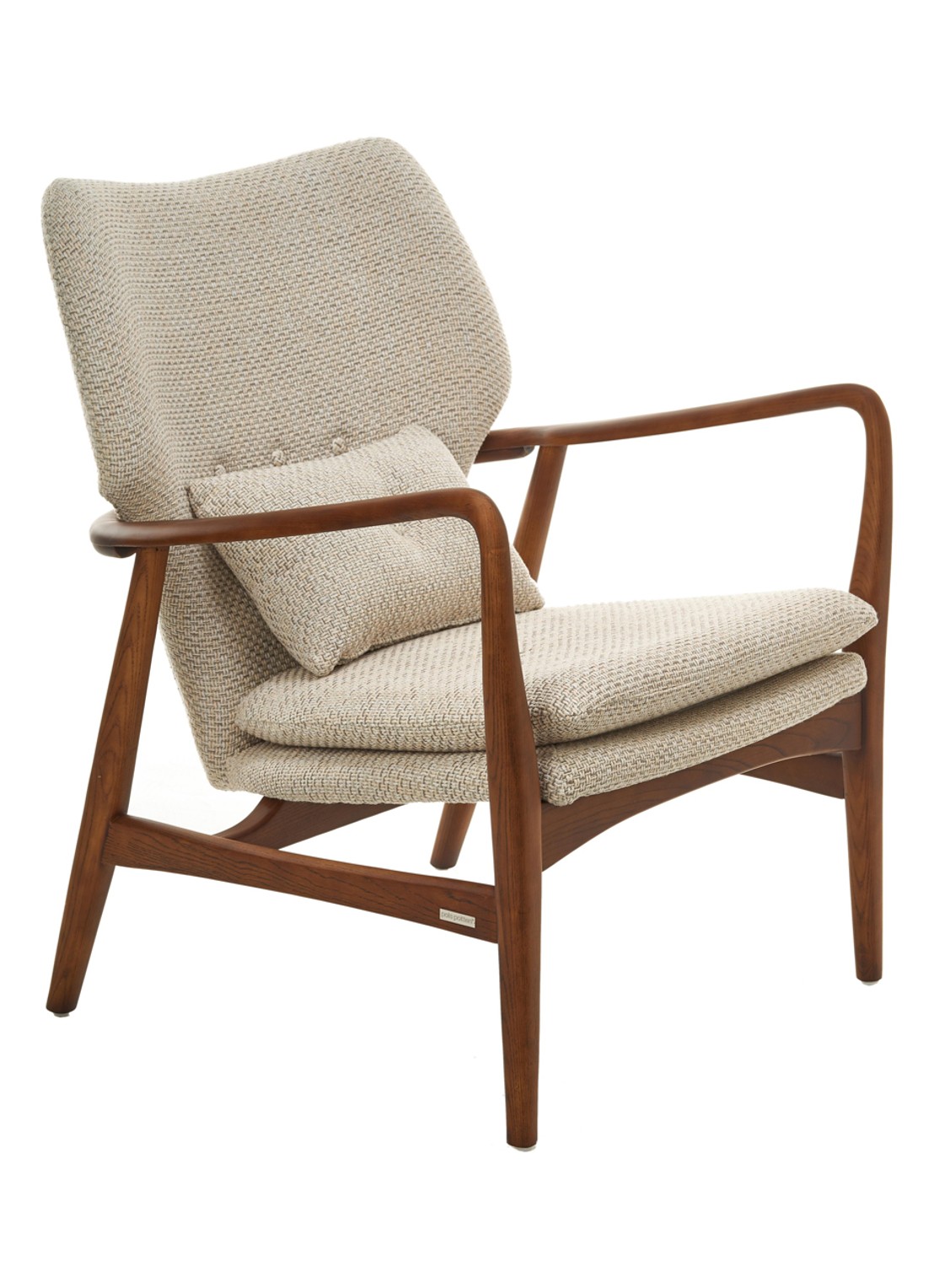 POLSPOTTEN Peggy fauteuil  - voorkant beige