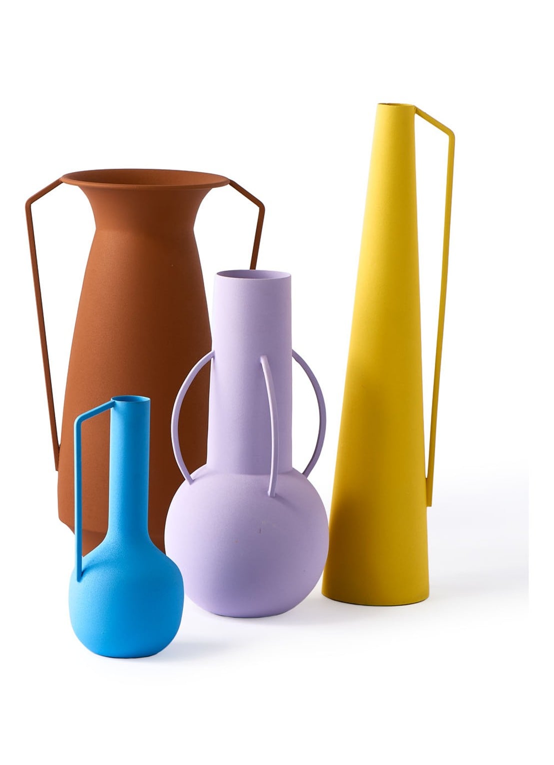 POLSPOTTEN Roman Morning vaas set van 4 - detail 5 multicolor