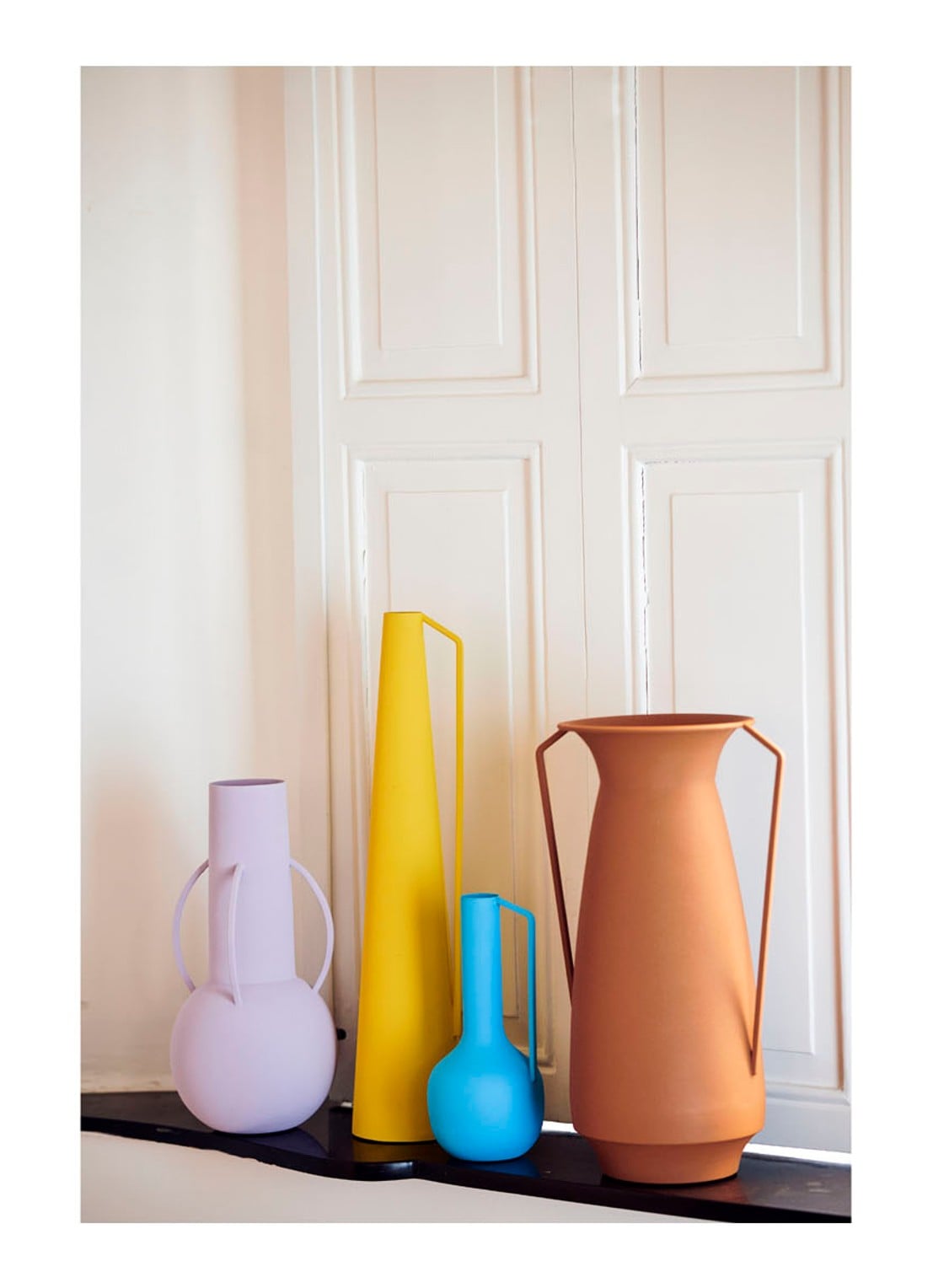 POLSPOTTEN Roman Morning vaas set van 4 - detail 6 multicolor