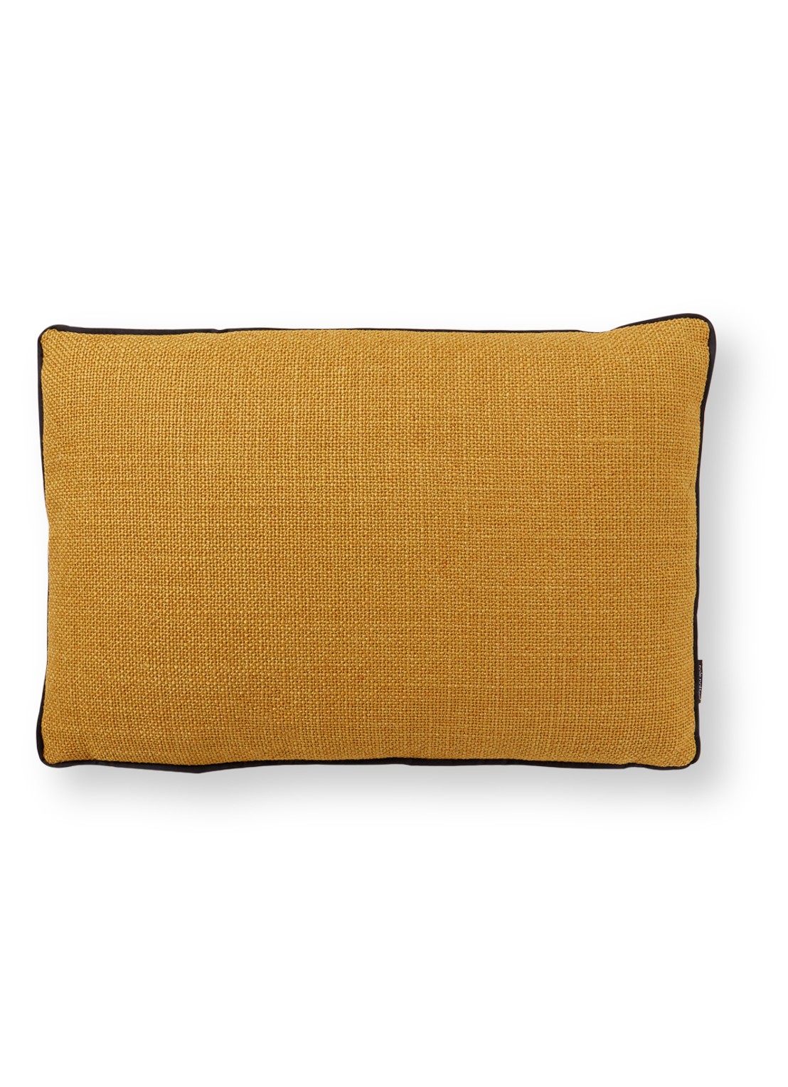POLSPOTTEN Smooth sierkussen 40 x 60 cm  - voorkant okergeel