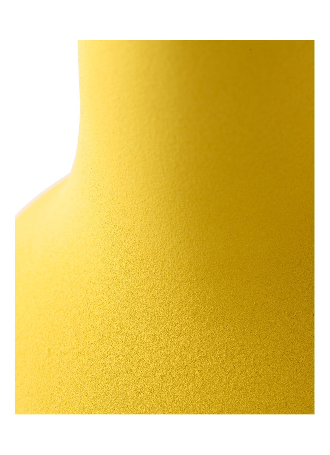 POLSPOTTEN Spartan kandelaar S 22 cm - detail geel