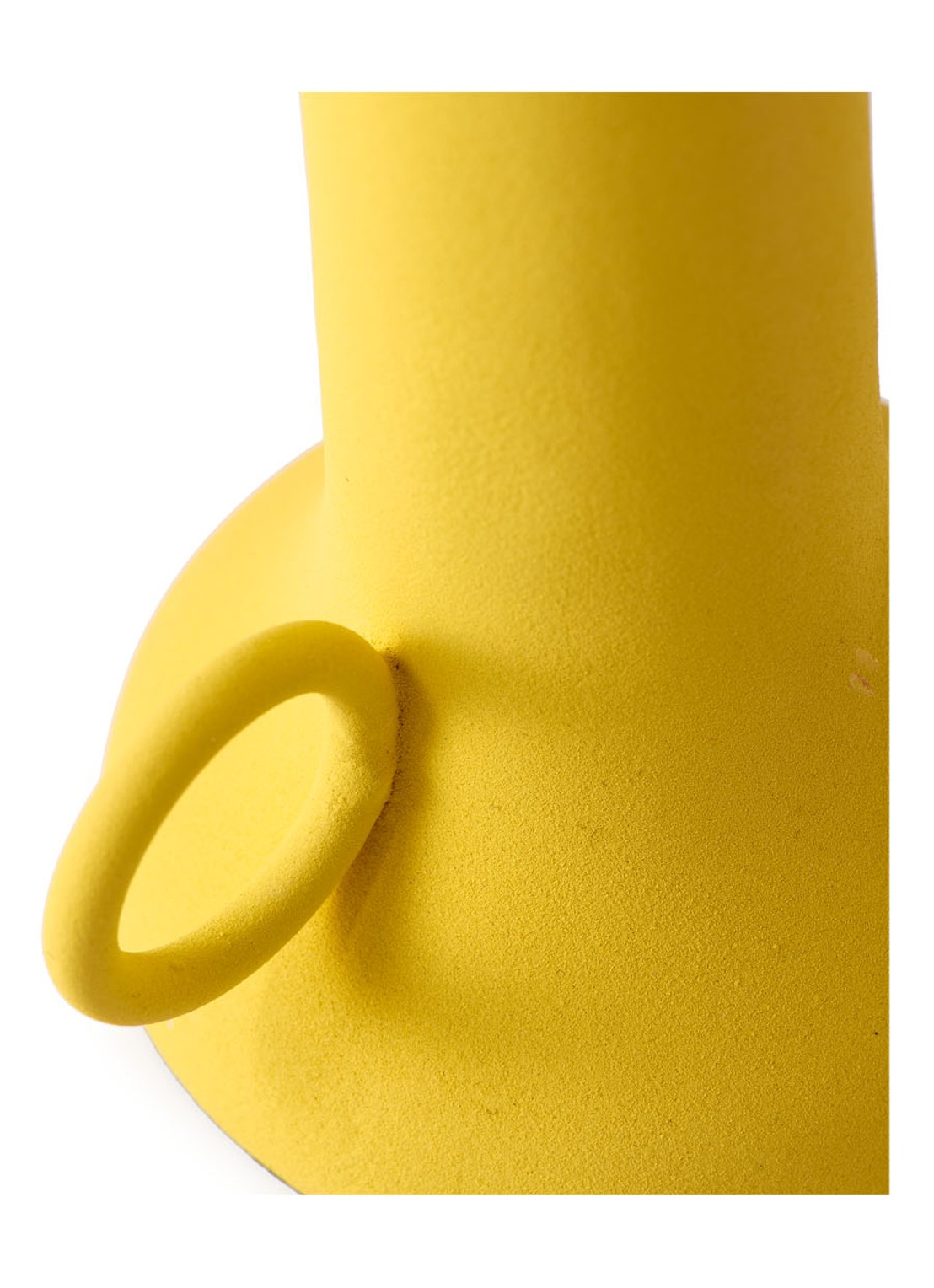POLSPOTTEN Spartan kandelaar S 22 cm - detail 3 geel