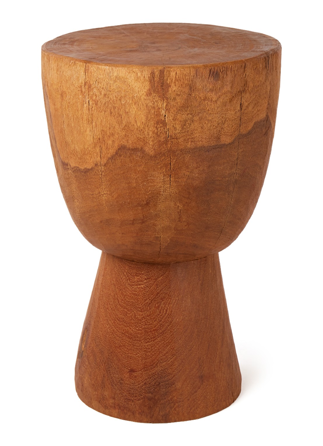 POLSPOTTEN Tip Tap kruk 46,5 cm - voorkant bruin