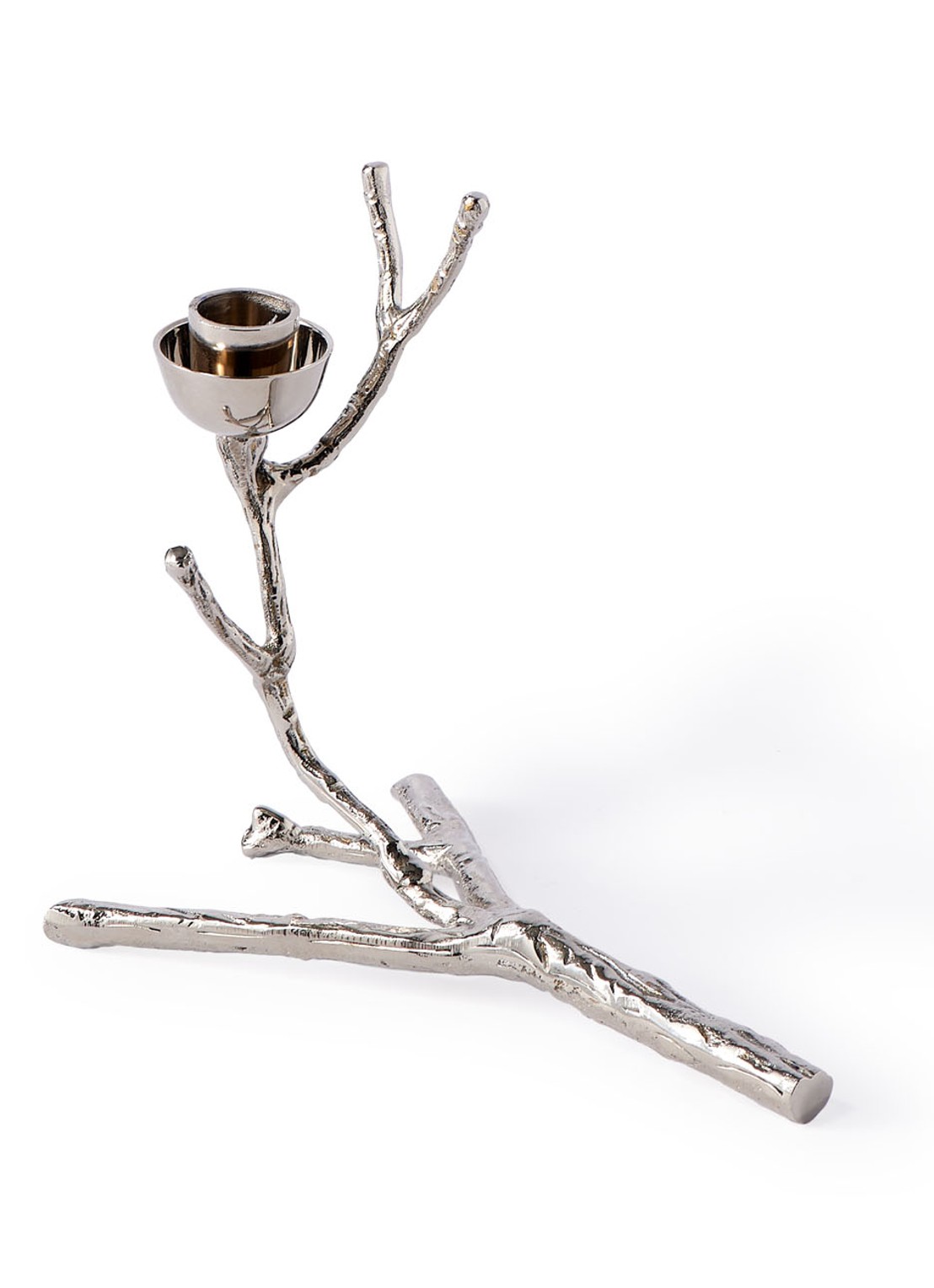 POLSPOTTEN Twiggy kandelaar XS 14 cm - detail 3 zilver