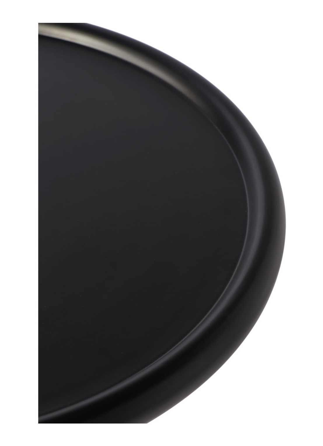 POLSPOTTEN Twister bijzettafel 56 cm - detail zwart