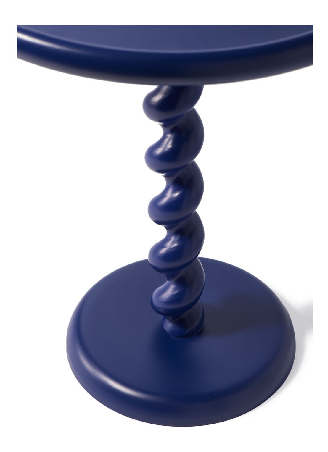 POLSPOTTEN Twister bijzettafel 56 cm - detail 4 blauw