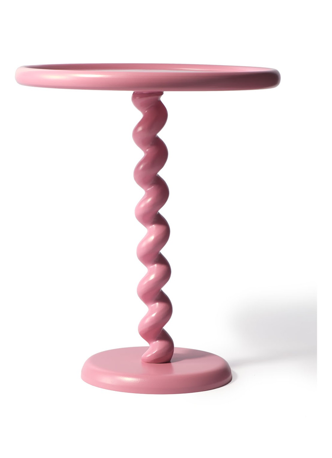 POLSPOTTEN Twister bijzettafel 56 cm - detail 4 roze