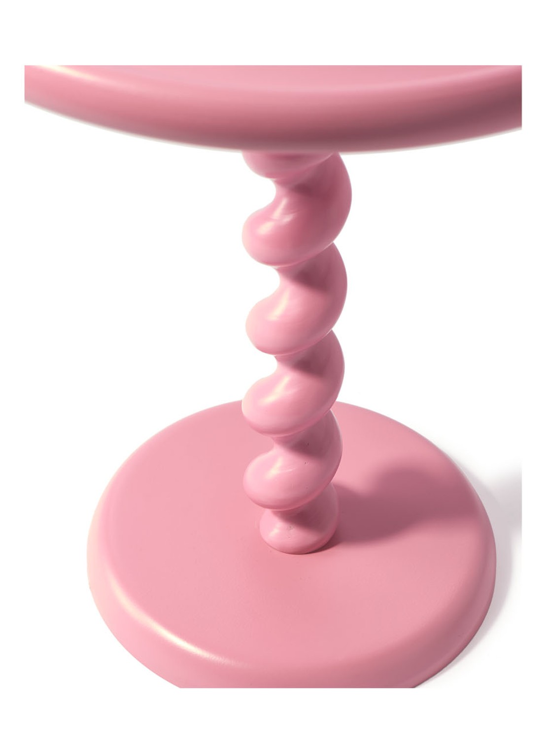 POLSPOTTEN Twister bijzettafel 56 cm - detail 5 roze