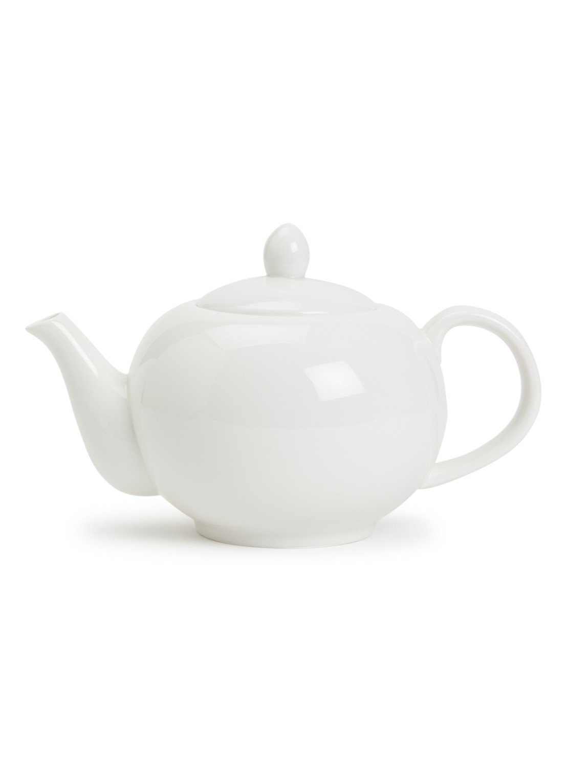 POLSPOTTEN Undressed theepot 1,1 liter - voorkant wit