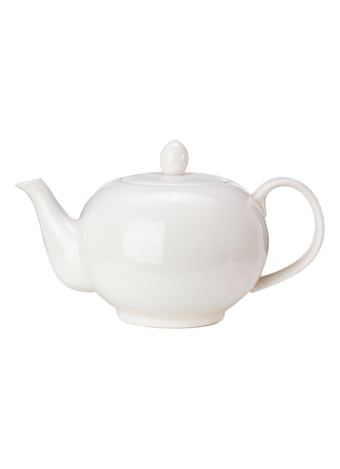POLSPOTTEN Undressed theepot - voorkant wit