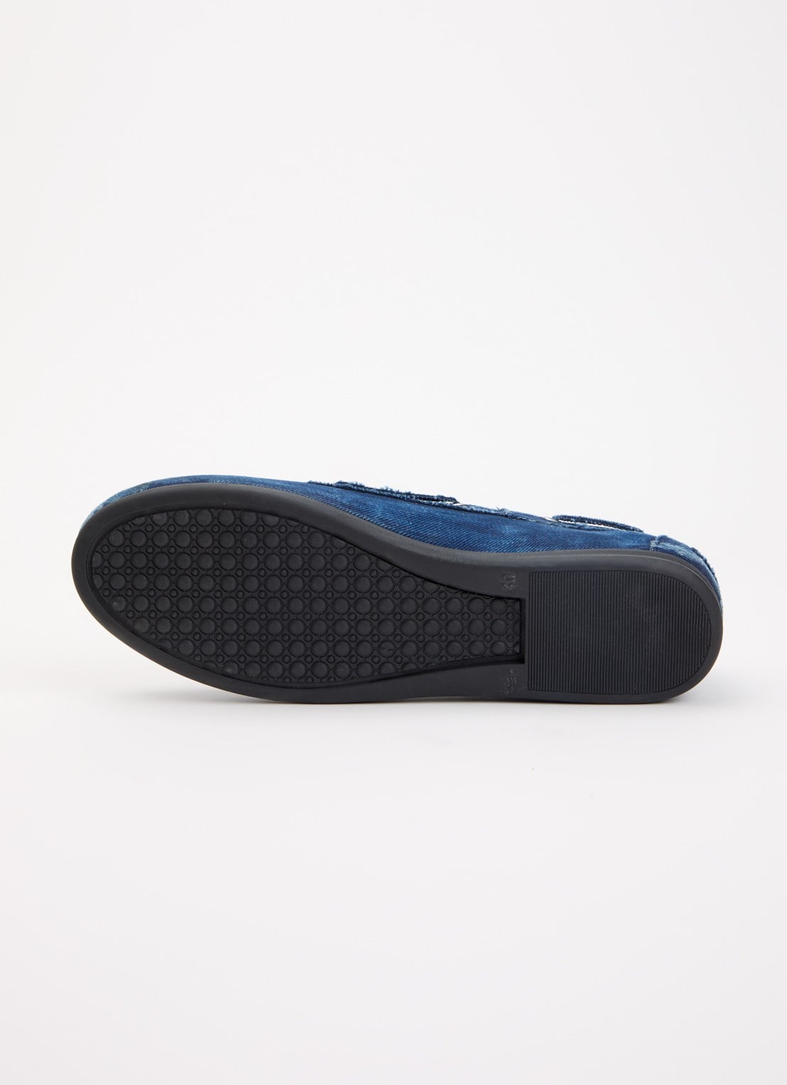 Posa Bootschoen van denim - detail 4 indigo