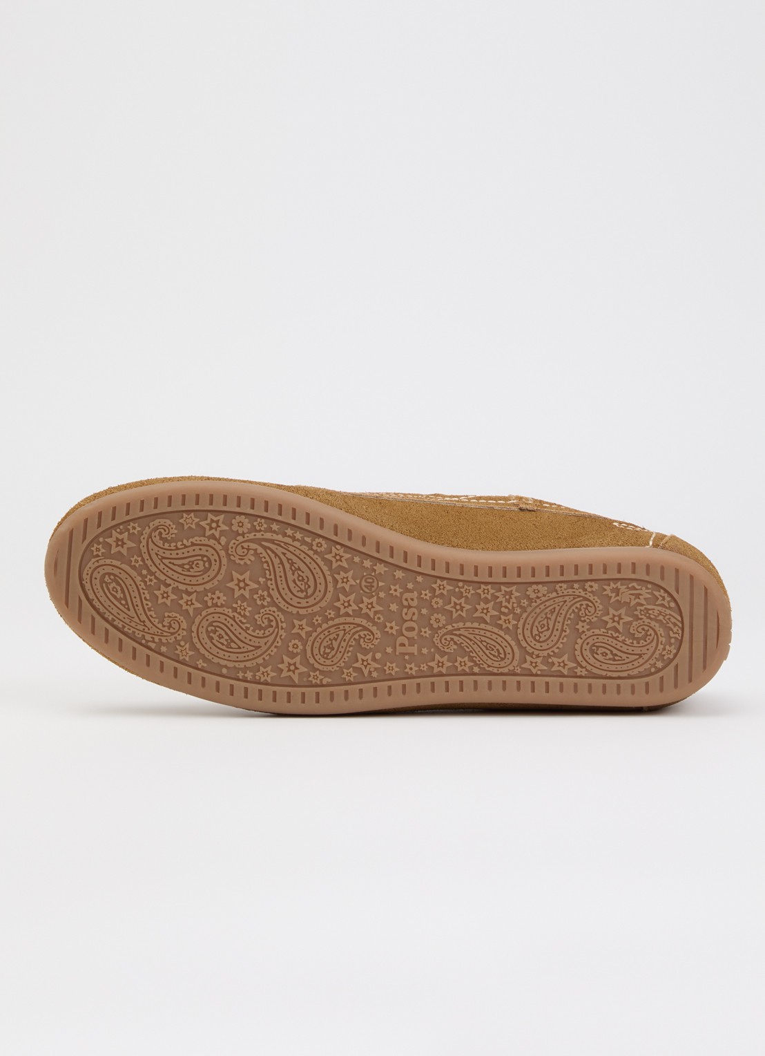 Posa Bootschoen van suède - detail 3 beige