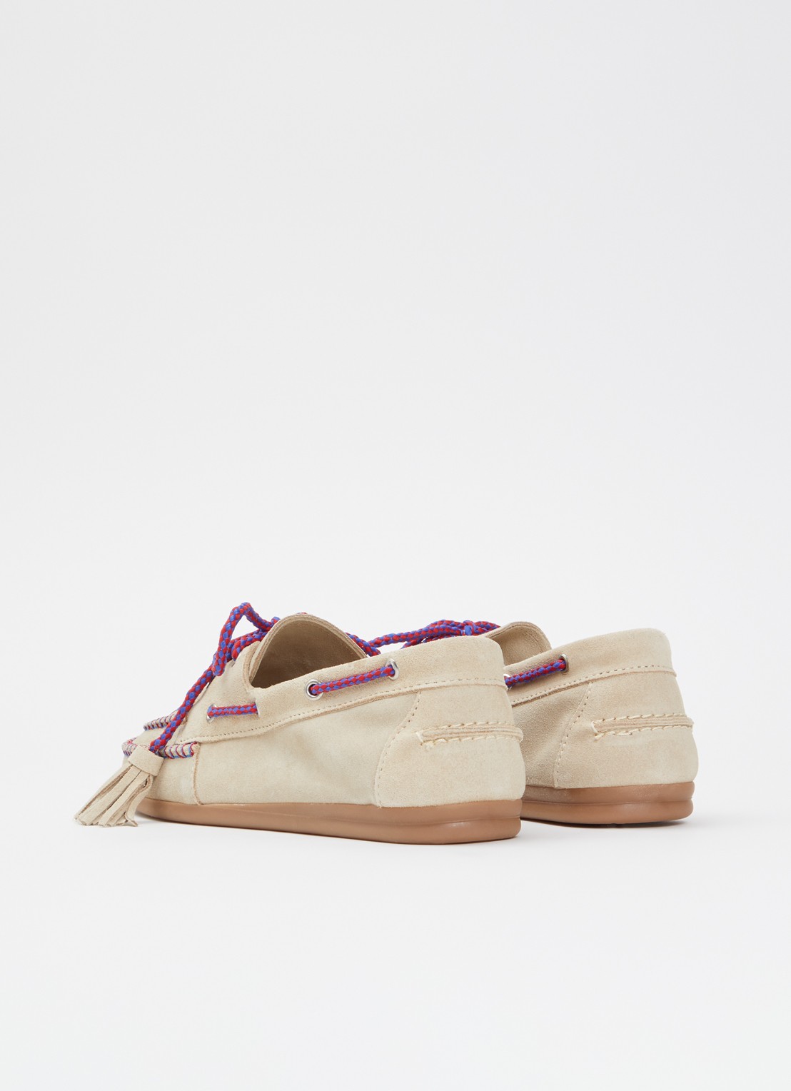 Posa Bootschoen van suède - achterkant 2 beige