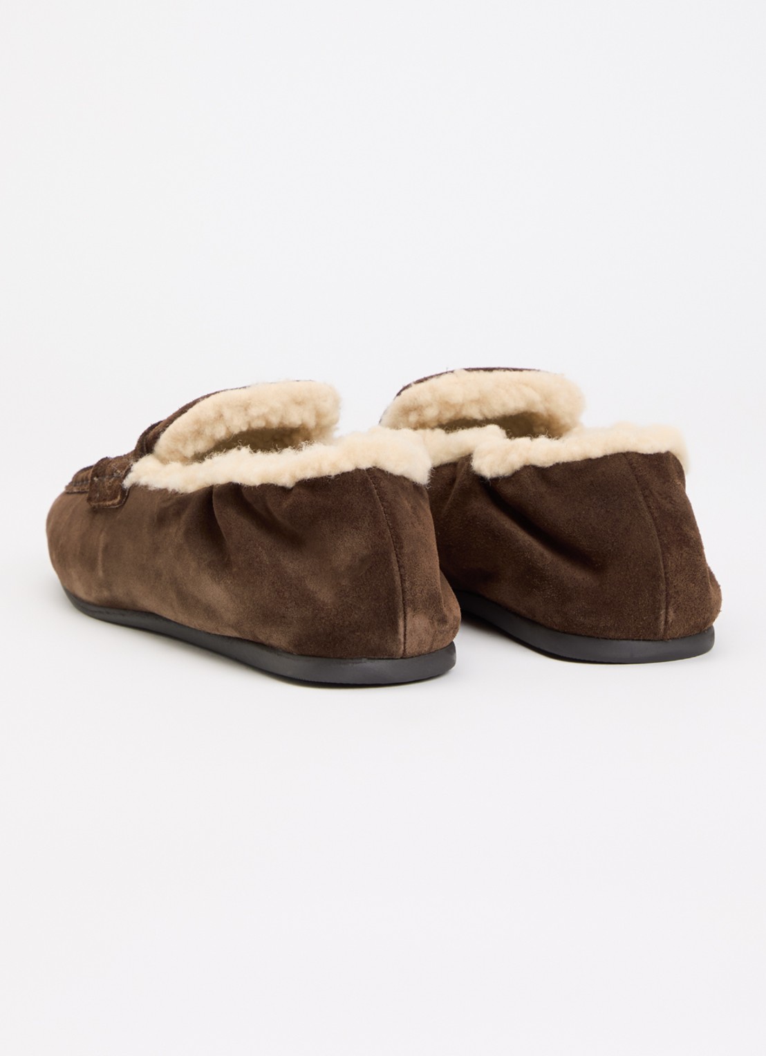 Posa Loafer van suède - achterkant 2 bruin