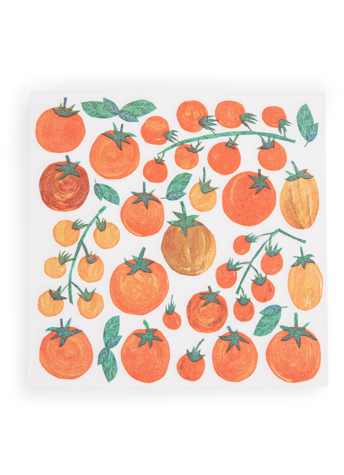 ppd Tracey Pomodori servetten 33 x 33 cm - voorkant rood